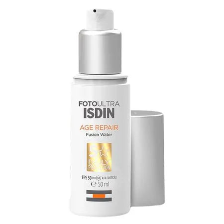 Protetor Solar Antiaging ISDIN - Fusion Water Age Repair FPS50 - 50ml